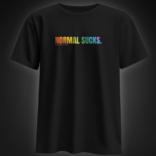 Normal Sucks (LGBTQI Edition) - Μαύρο