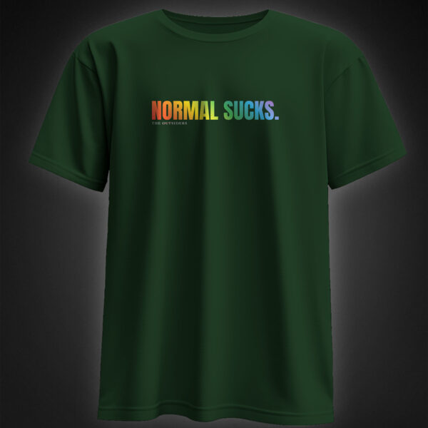 Normal Sucks (LGBTQI Edition) - Bottle Green